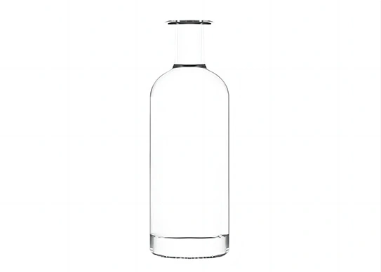 700ml Glass Bottle Premium Wide-Lip Heavy Base 70cl Cylinder Whiskey or Gin Bottle