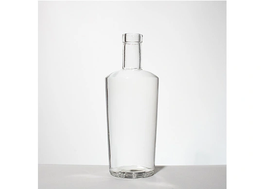 empty spirit bottles 700ml high flint glass container 3