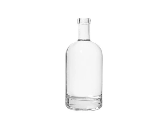 Nordic 700ml Round Super Flint Glass Container Spirits Packaging