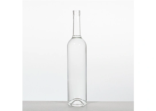 liquer packing glass bottle 700ml tall and round 2