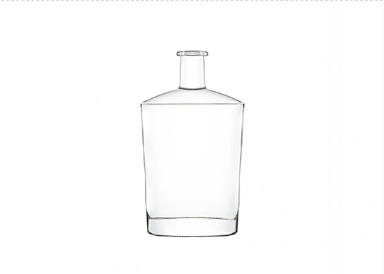 Oval Flat Glass Bottle Export to Europe