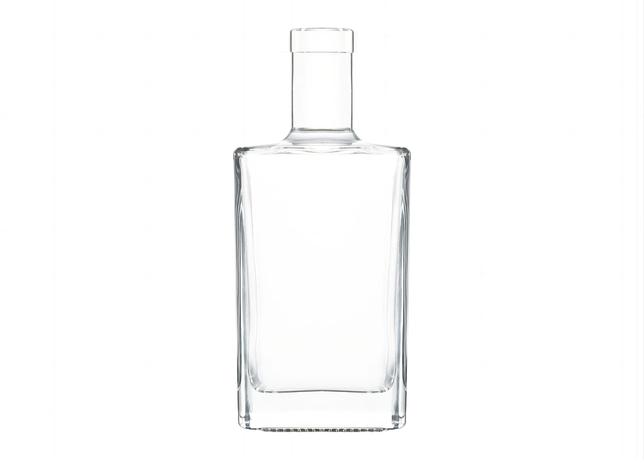 500ml gin bottle premium packing extra flint  glass decanter 1