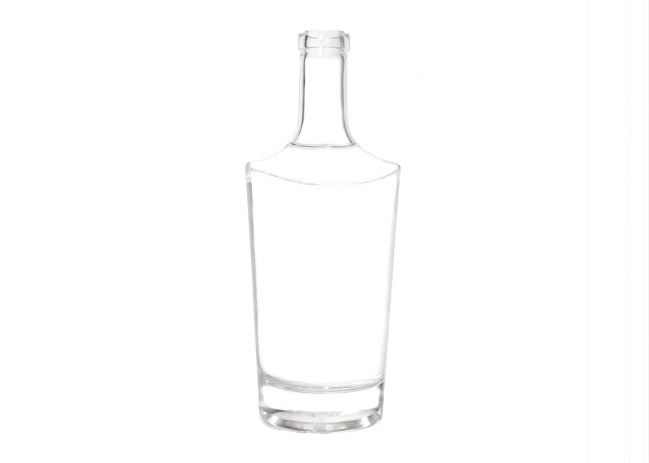 Special Shoulder Design 500ml Spirits Glass Bottle - Heze Rising Glass ...