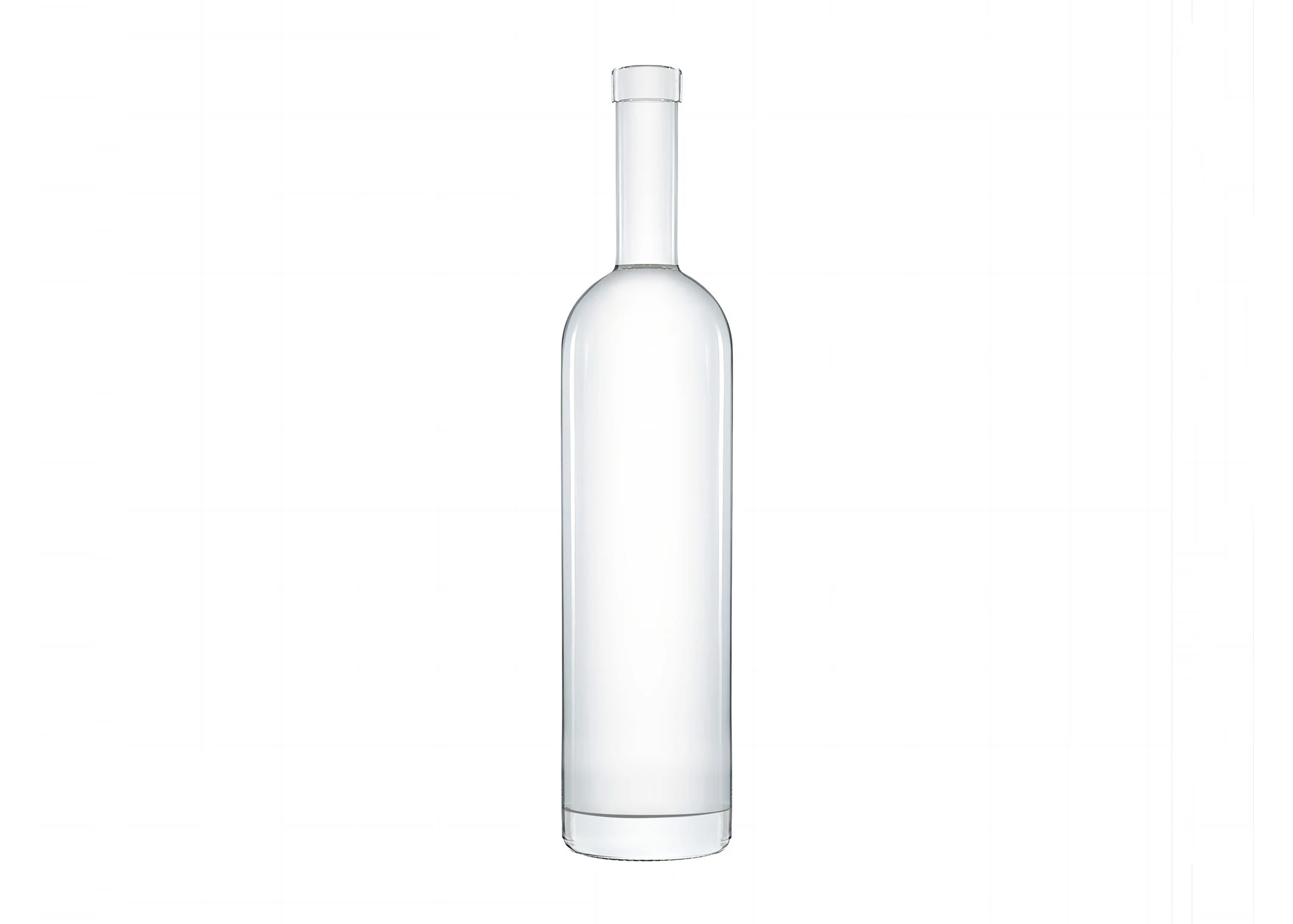 tall cylinder 500ml vodka bottle 2