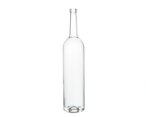 RSG 1000ml Tall Round Liquor Bottle with Thin Base