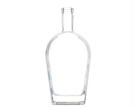 Crystal 1000ml Unique Shape Thick Bottom Bottle Decanter