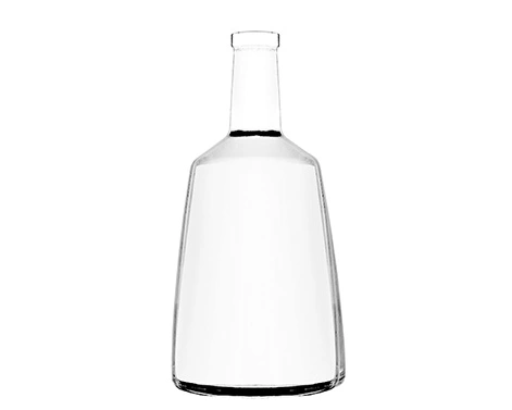 New Design 1000ml Round Clear Rum Bottle Packing