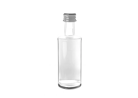 50ml Cracker Whiskey Glass Bottle with Screw Cap