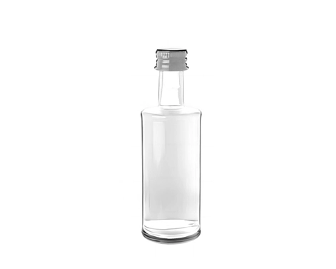 50ml Cracker Whiskey Glass Bottle with Screw Cap