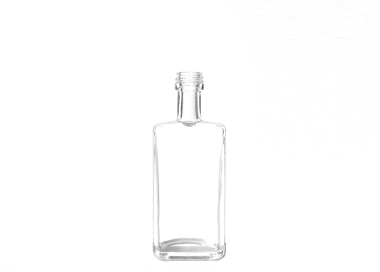 Best Selling Rectangular 50ml Screw Top Bottle for Liquor Perfect for Whiskey and Spirits