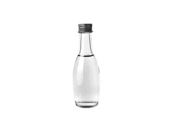 Elegant 50ml Round Liquor Bottles Ideal for Gifting and Samples