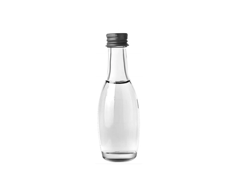 Elegant 50ml Round Liquor Bottles Ideal for Gifting and Samples