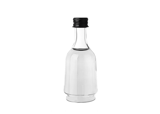 High Quality 50ml Screw-Top Glass Liquor Bottle