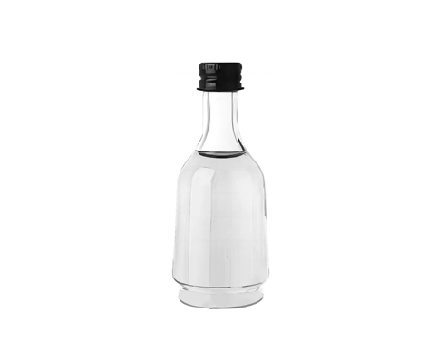 High Quality 50ml Screw-Top Glass Liquor Bottle