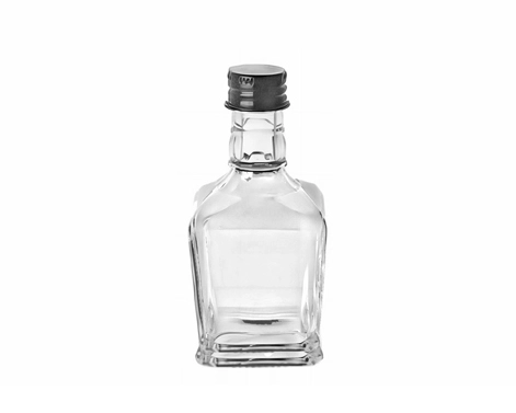 Square Compact Elegant 50ml Glass Liquor Bottles Perfect for Gift Giving